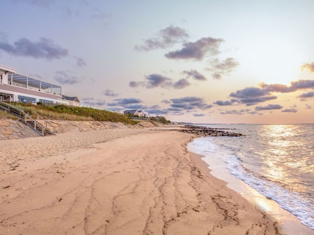 Beach at Pelham House Resort, location of 2025 World Tourism Forum.